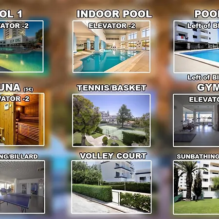 Apartmán Premium Sea View Flat - 3 Pools, Jacuzzi & Bar Albufeira