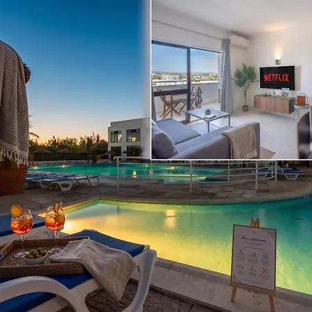 公寓 Premium Sea View Flat - 3 Pools, Jacuzzi & Bar *